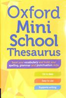 Oxford Mini School Thesaurus 019278417X Book Cover