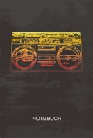 NOTIZBUCH A5 Dotted: Rapper Notizheft GEPUNKTET 120 Seiten - Oldschool Musik Notizblock Oldschool Hip Hop Skizzenbuch - Party Geschenk f�r Musikliebhaber Partymacher Stimmungsmacher 1710331127 Book Cover