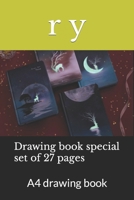 Drawing book special set of 27 pages: A4 drawing book B09SP1GQWK Book Cover