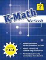 K-Math Workbook Grade 6 0998129860 Book Cover