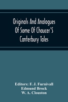 Originals and Analogues of Some of Chaucer's Canterbury Tales 935421083X Book Cover