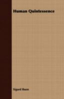 Human Quintessence 1409728471 Book Cover