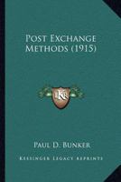 Post Exchange Methods 1166947017 Book Cover