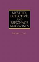 Mystery, Detective, and Espionage Magazines 0313233101 Book Cover