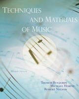 Techniques and Materials of Music: From the Common Practice Period through the Twentieth Century 0534517595 Book Cover