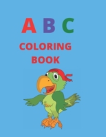ABC coloring book: high-quality black&white Alphabet coloring book for kids ages 2-6. B08BDK545T Book Cover