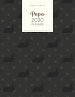 Popo 2020 Planner: Monthly Weekly Daily - Dated With Todo Notes - Skye Terrier 1706291094 Book Cover