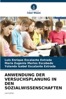 Anwendung Der Versuchsplanung in Den Sozialwissenschaften (German Edition) 6207075641 Book Cover