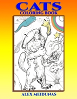 Cats: Coloring Book B08F6CG72H Book Cover