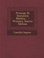 Principi Di Economia Politica... 1274997941 Book Cover