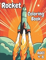 Rocket Coloring Book B0C5BMB4RS Book Cover