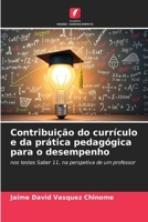 Contribuição do currículo e da prática pedagógica para o desempenho (Portuguese Edition) 6202338903 Book Cover