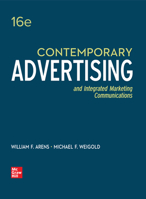 Contemporary Advertising (Mcgraw-Hill/Irwin Series in Marketing) 0072500417 Book Cover