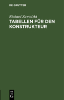Tabellen Für Den Konstrukteur (German Edition) 3486775006 Book Cover