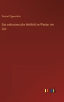 Das astronomische Weltbild im Wandel der Zeit 3368409700 Book Cover