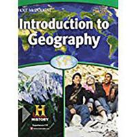 Holt McDougal World Geography: Student Edition Introduction to Geography 2012 0547484909 Book Cover
