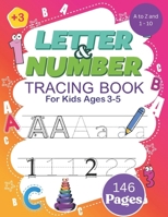 Handwriting Letters and Numbers tracing book for preschoolers aged 3-5 B0BJYJPLVH Book Cover