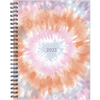 Tie-Dye 2023 2023 8.5 X 11 Weekly Planner 1549230697 Book Cover