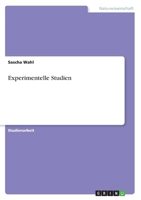 Experimentelle Studien 3656087849 Book Cover