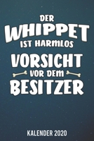 Kalender 2020: Whippet A5 Kalender Planer für ein erfolgreiches Jahr - 110 Seiten (German Edition) 1672870593 Book Cover