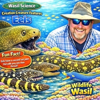 Wasil Science: Creation Creature Features Eels! B0GL24KVJW Book Cover