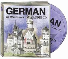 German in 10 Minutes a Day Audio CD 1931873968 Book Cover