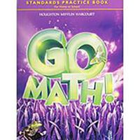 Go Math!: Standards Practice Book Grade 3 054739263X Book Cover