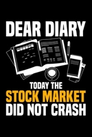 Dear Diary Today The Stock Market Did Not Crash: Lined A5 Notebook for Money 1709856386 Book Cover
