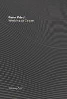 Peter Friedl: Working at Copan 1933128372 Book Cover