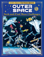 Outer Space Seek-and-Find Maze Challenge: 12 Absolutely Amazing Learn & Play Puzzle Quests (Happy Fox Books) Activity Book for Kids Ages 8-12 - Hidden Objects, Riddles, Clues, and More 1641244240 Book Cover