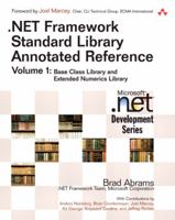 .Net Framework Standard Library Annotated Reference, Volume 1 0768682088 Book Cover