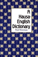 A Hausa-English Dictionary 0300122462 Book Cover