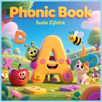 Phonic Book: A Simple and Engaging Introduction to Phonics and Early Reading | 8.5 x 8.5 inches | 56 pages | Recognize letter sounds | phonics blending practice (Little learners first step series) B0GR5CFVMW Book Cover