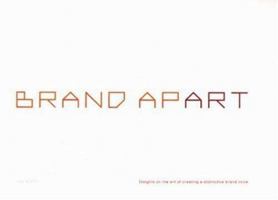 Brand Apart 0929837258 Book Cover
