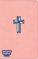 CSB Grace Bible for Kids, Pink Leathertouch (Dyslexia Friendly) B0GZ9R855W Book Cover
