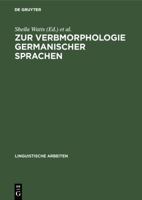 Zur Verbmorphologie germanischer Sprachen 3484304464 Book Cover