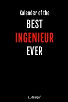 Kalender f�r Ingenieure / Ingenieur / Ingenieurin: Immerw�hrender Kalender / 365 Tage Tagebuch / Journal [3 Tage pro Seite] f�r Notizen, Planung / Planungen / Planer, Erinnerungen, Spr�che 170637917X Book Cover