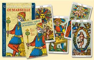 Universal Tarot of Marseille [With Book and Deck of Cards] 0738710415 Book Cover