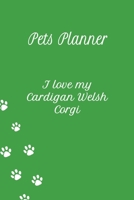 Pets Planner: Take care of your pets 1678760315 Book Cover