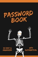 Halloween Password Book: 6”X 9”Password Notebook with Alphabetical 1700218220 Book Cover