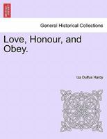 Love, Honour, and Obey. 1240899432 Book Cover