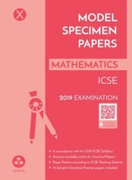 Model Specimen Papers for Mathematics 9387660192 Book Cover