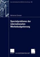Spezialprobleme Der Internationalen Werbebudgetierung 3824491486 Book Cover