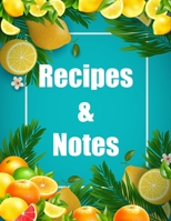 Recipes and Notes: Cookbook Vibrant Easy Essential Keto Diet Beginners Appetizers Everything 1659844584 Book Cover