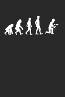 Elektriker Evolution: Tischtennis & Tischtennisspieler Notizbuch 6'x9' Punktiert Geschenk f�r Ping Pong & Schmetterhand 1677695277 Book Cover