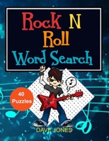Rock and Roll Word Search: Rock n Roll Word Search for Adults B08YHYV9P5 Book Cover