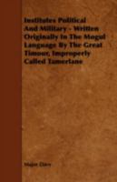 Institutes, political and military 1018292977 Book Cover