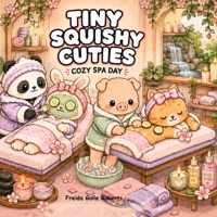 Tiny Squishy Cuties: Cozy Spa Day Coloring Book for Adults and Teens Featuring Super Cute Animal Characters with Easy and Simple Designs for Relaxation (Tiny Squishy Cuties Coloring Book Universe) B0HG4C2FBN Book Cover
