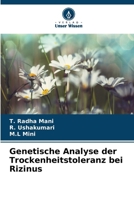 Genetische Analyse der Trockenheitstoleranz bei Rizinus 6630346254 Book Cover