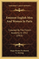 Eminent English Men & Women in Paris 0530155990 Book Cover